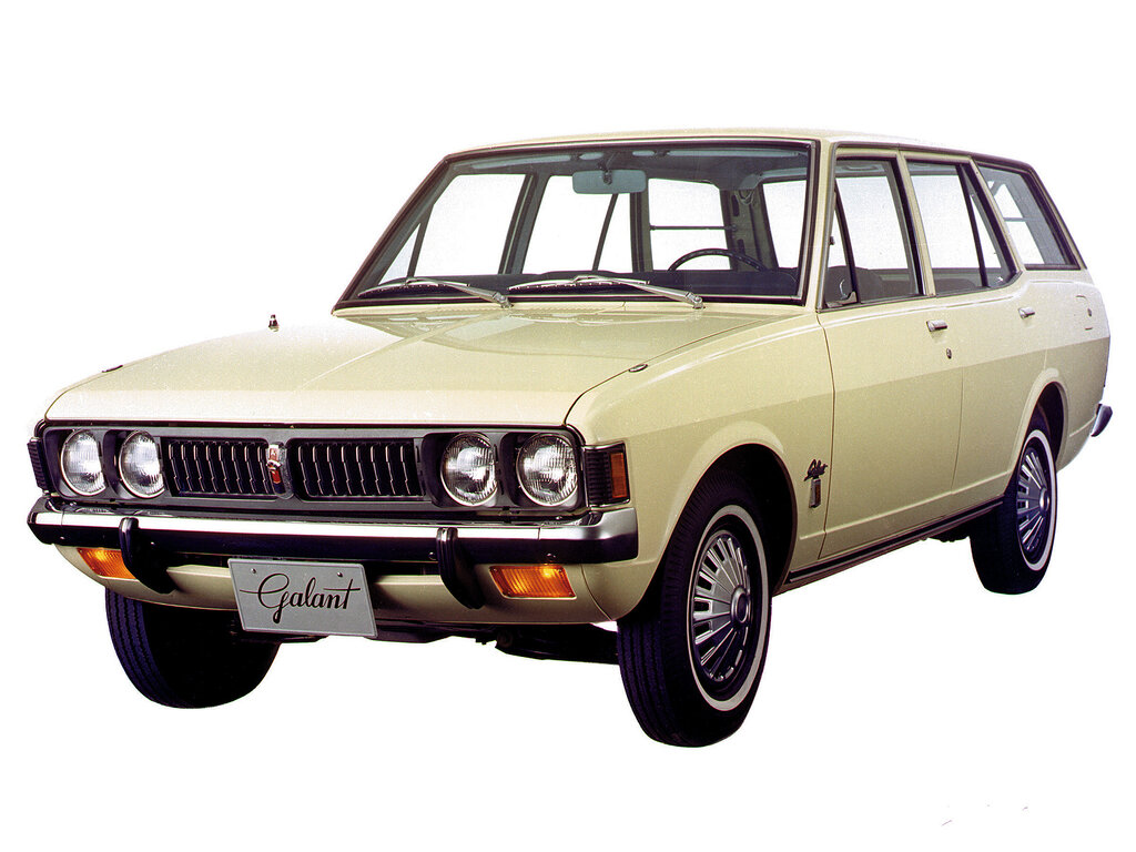 Mitsubishi Galant (A53V, A54V) 1 поколение, рестайлинг, универсал (03.1971 - 06.1973)